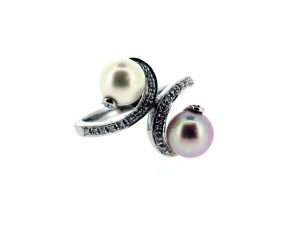 Pearl 18ct White Gold Ring
